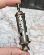 Antique Manchester City Police Whistle by Dowler & sons picture