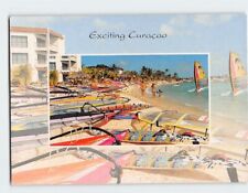 Postcard Princess Beach Hotel Curacao Netherlands Antilles picture