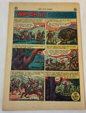 1947 cartoon page ~ KIT CARSON ~ Who Am I? picture