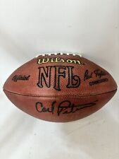 Signed Football Carl Peterson Former KC Chiefs GM picture