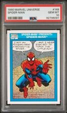 1990 Marvel Universe #149 Spider-Man PSA 10 GEM MINT - Freshly Graded picture