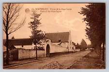 Albert Dohmen Phototype Antique Postcard Waterloo Farm of the Haie-Sainte picture
