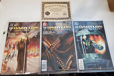 Babylon 5 In Valen’s Name #1-3 Signed J. Michael Straczynski & P. David #/750 picture