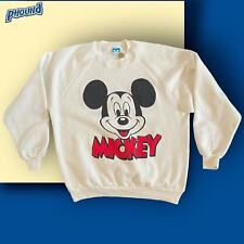 Vtg 80s Disney Mickey Mouse Florida Crewneck Size XL Stain picture