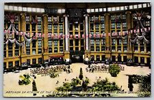 Postcard Atrium of West Baden Springs Hotel West Baden Springs Indiana *A257 picture