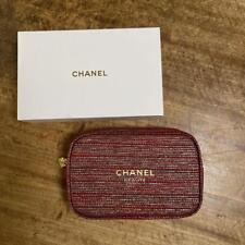 Chanel Pouch Holiday 2023 Novelty Red Glitter picture