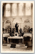 RPPC Postcard~ Altar Of St. Anthony~ Franciscan Monastery~ Washington D.C. picture