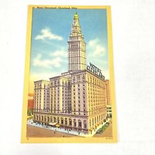 Vintage Hotel Cleveland Postcard Hotel Cleveland Ohio Building USA Unposted picture