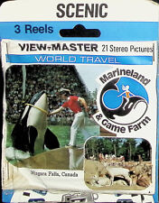 MARINELAND & GAME FARM Niagara Falls 3d View-Master 3 Reel Packet NEW SEALED picture