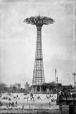 New York City photo Coney Island Parachute Drop Vintage photo  picture