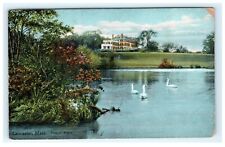 1915 Thayer Pond Lancaster MA Massachusetts Postcard Early View picture
