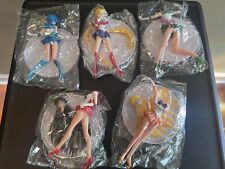 Sailor Moon Girls Figures Jupiter Venus Mercury Mars Girls Set Lot of 5 picture