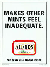 ALTOIDS ADVERTORIAL #79 RARE 2013 OOP MAKES OTHER MINTS FEEL INADEQUATE picture