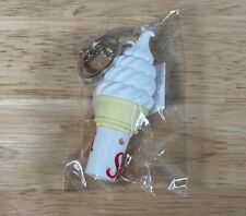 NEW Chick-fil-A Limited Edition Ice Cream Cone Promotional Keychain 2021 CFA picture
