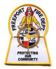 Freeport Fire Department Patch Texas TX picture