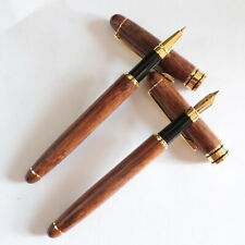 Vintage Bamboo Stub Nib Fountain Pen Calligraphy Pens Gothic Writing Pen picture