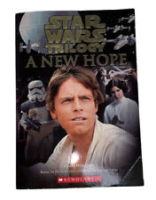 Star Wars Trilogy A New Hope Paperback Book Vintage 2004 with Color Page Inserts picture