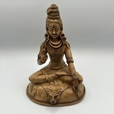 Hindu God Lord Shiva 7.5 inches tall, resin Meditation Statue, Home Decor Item picture
