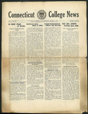 Dr Paul Moody speaks CONNECTICUT COLLEGE NEWS New London CT 3/9 1923 picture