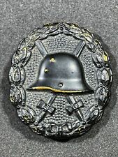 WW1 WWI Imperial German Army Military BWB Black Wound Badge Pin Back *Original* picture