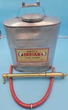 VINTAGE STYLE AMERICANA FIREFIGHTING: Smith Indian Fire Pump (NEW OPEN BOX) picture