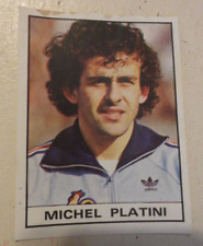 MICHEL PLATINI STICKERS PANINI FOOTBALL 84 N°1 . picture