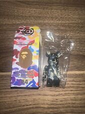 Bearbrick x A Bathing Ape 28th Anniversary Camo #4 100%  Green And Black picture