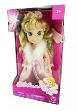 Disney Store Sleeping Beauty Toddler Doll Bedtime Story Little Aurora Princess  picture