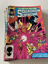 Squadron Supreme #1-12 1985-86 Marvel Comics Full Run 1st Series High Grade picture
