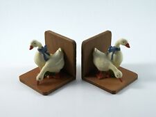 Wang's 1988 Bookends Goose Tiny Bookends (Pair) Vintage picture