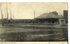 Frisco Railroad Depot, Carthage, Mo. Missouri Postcard #426 picture