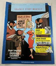 Graphic Story Monthly #6 - Fantagraphic Books June 1990 Good Condition picture