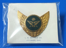 Vintage Saudi - Saudia airlines Pilot hat badge , 1970s USA picture