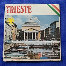 Scarce SEALED Gaf C064 Trieste Italy view-master 3 Reels FOLDER STYLE Packet picture