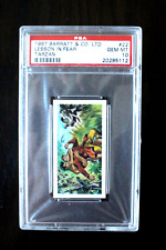 1967 Barratt & Co LTD Tarzan #22 LESSON IN FEAR PSA 10 GEM MINT picture