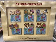 LE 600 Mickey Mouse Pin Trading Carnival 2024 HKDL Set All World Disneyland picture