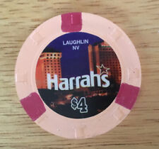 $4 Harrah’s Laughlin Casino Chip 2007, Uncirculated  picture