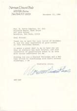 Norman Vincent PEALE / Typed Letter Signed picture