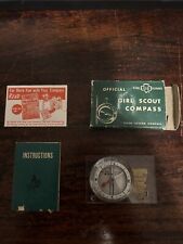 Vintage Original Silva System Official Girl Scout Compass In Box GSA picture