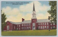 School of Religion Building Butler University Indianapolis IN 1953 Postcard picture