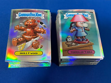 2021 Topps Garbage Pail Kids Chrome Series 4 Complete 100 Card Refractor Set picture
