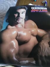 1995 Pro Wrestling Illustrated Centerfold Poster WCW WWF Johnny B. Badd picture