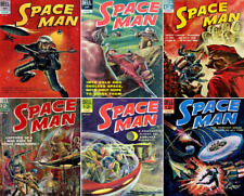 1962 - 1963 Space Man Comic Book Package - 7 eBooks on CD picture