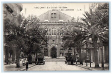 c1940's Grand Theatre Stage Door Toulon France Vintage Unposted Postcard picture