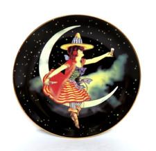 1990's Miller Girl in the Moon Plate NOS picture