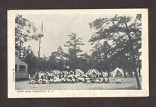 KEANSBURG NEW NERSEY NJ CAMP JAHN 1906 VINTAGE POSTCARD picture