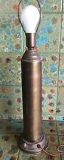 Copper Brass Vintage WWl Era Trench Art Shell Casing Lamp 24” picture