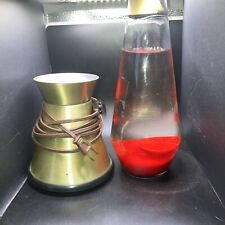 Vintage Red Lava Lamp-