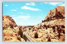Postcard Arizona Prescott AZ Granite Dells Highway 89A 1960s Unposted Chrome picture