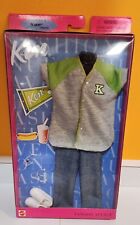 1999 Mattel Barbie Fashion Avenue Ken's Styles Baseball Fan Outfit Rare 25752 picture